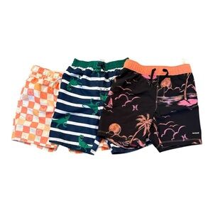 Kids Swim Shorts Lot – Cat & Jack, Wonder Nation & Hurley, Size 5/6